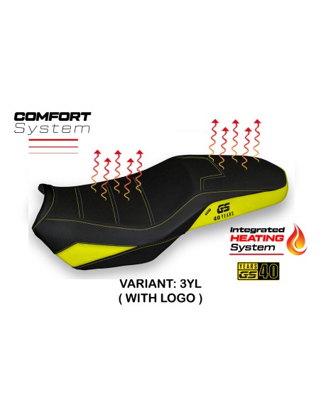 Housse de selle compatible - BMW F 850 GS Adventure 2019 - 2024 - heating Comfort System