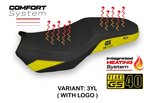 Funda de asiento compatible - BMW F 850 GS Adventure 2019 - 2024 - heating Comfort System 2