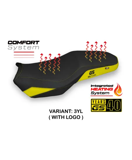 Funda de asiento compatible - BMW F 850 GS Adventure 2019 - 2024 - heating Comfort System