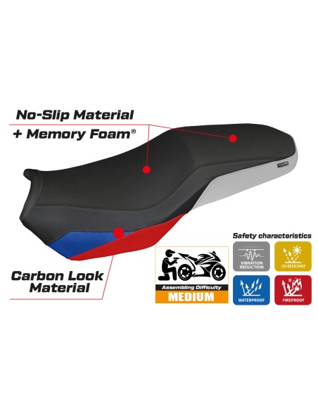 Housse de selle compatible - BMW F 900 GS Adventure 2025 - mod Selb Comfort System