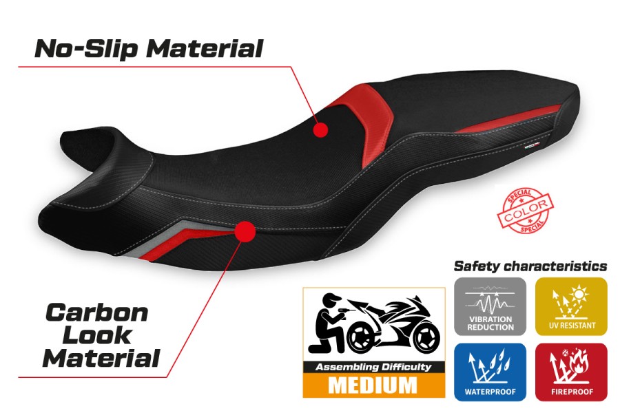 Seat cover compatible - BMW F 900 R 2019-2026 - mod Termez Special Color