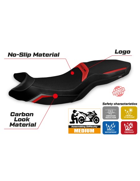 Seat cover compatible - BMW F 900 XR 2019-2025 - mod Arima Special Color