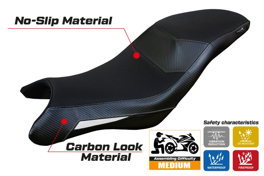 Sitzbezug kompatibel - BMW G 310 R 2021-2026 - mod Raven