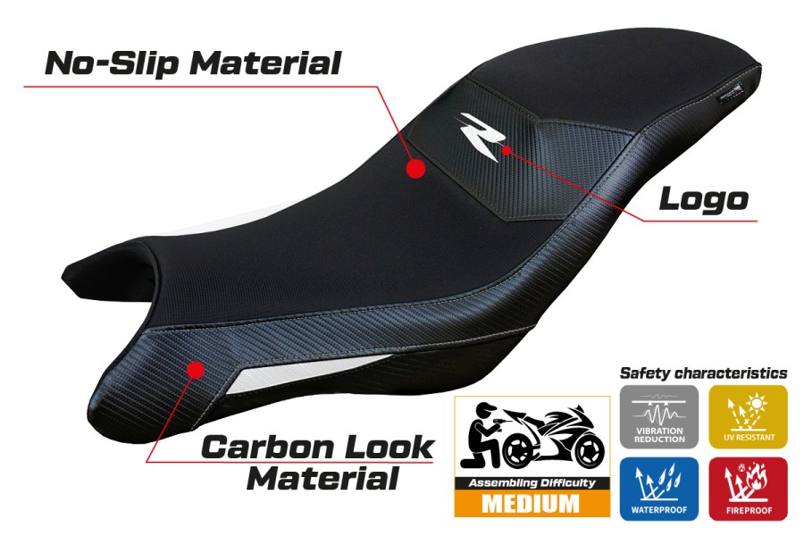 Sitzbezug kompatibel - BMW G 310 R 2021-2026 - mod Raven