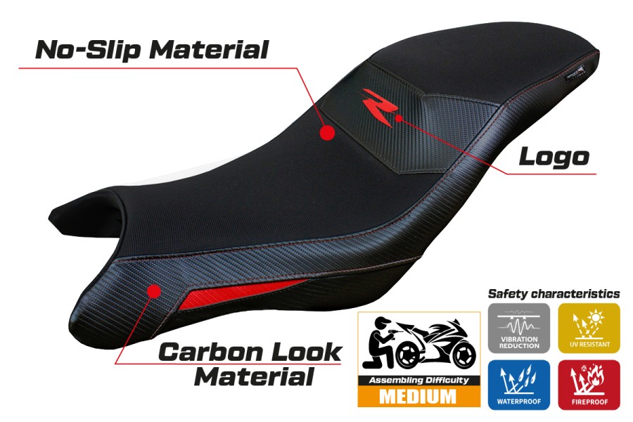 Seat cover compatible - BMW G 310 R 2021-2026 - mod Raven Comfort System