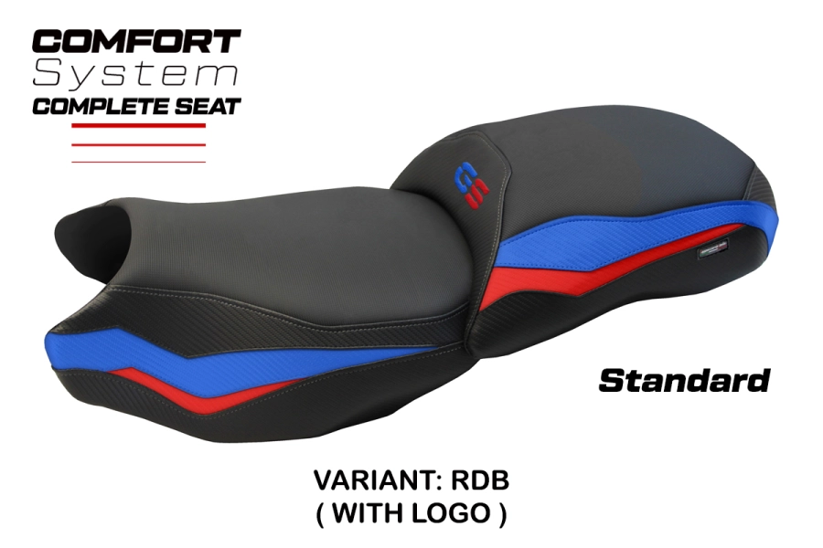 Komplette Sitzbank kompatibel - BMW R 1250 GS 2019-2023 - mod Paphos Comfort System - Standard