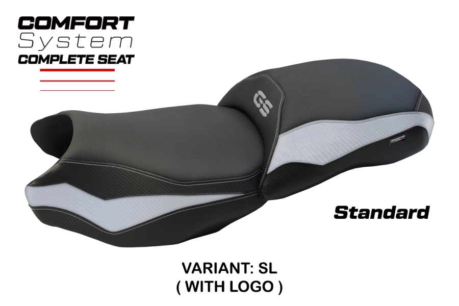 Sella completa compatibile - BMW R 1250 GS 2019-2023 - mod Paphos Comfort System - Standard