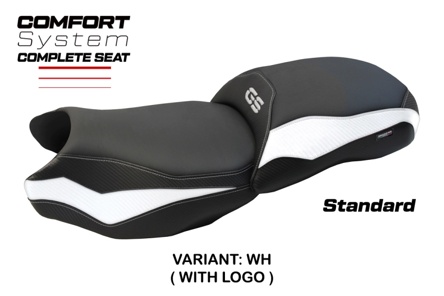 Complete seat compatible - BMW R 1250 GS 2019-2023 - mod Paphos Comfort System - Standard