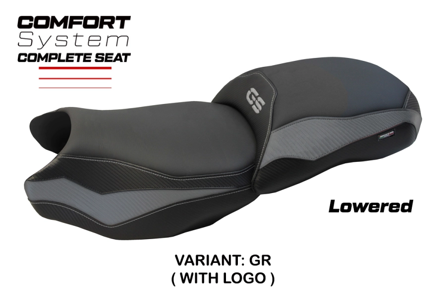 Sella completa compatibile - BMW R 1250 GS 2019-2023 - mod Paphos Comfort System - Ribassata