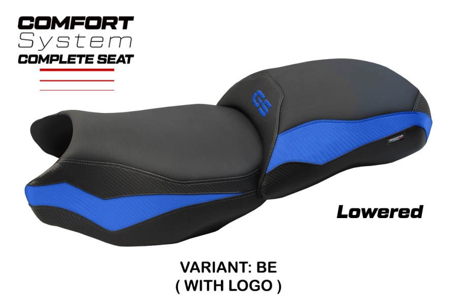 Komplette Sitzbank kompatibel - BMW R 1250 GS 2019-2023 - mod Paphos Comfort System - Gesenkt