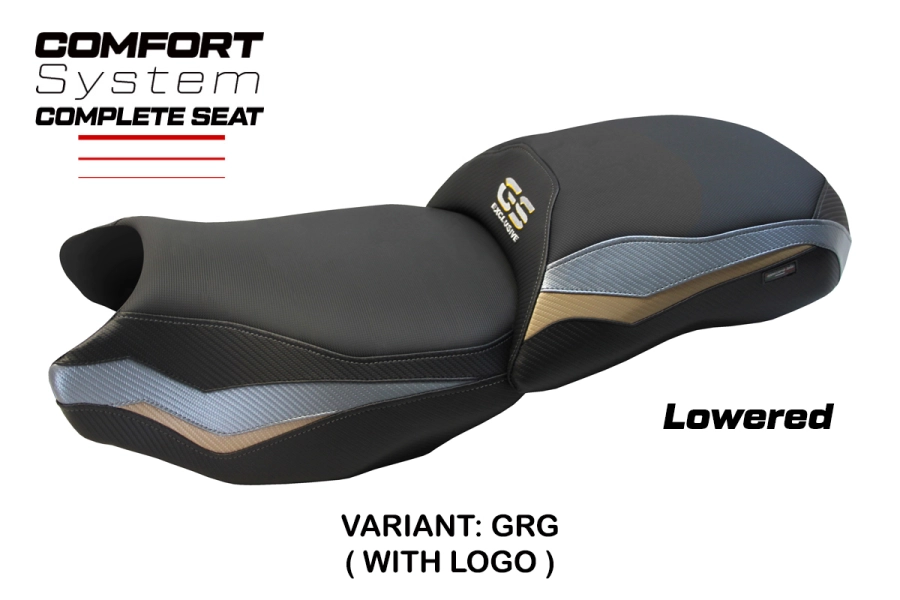 Komplette Sitzbank kompatibel - BMW R 1250 GS 2019-2023 - mod Paphos Comfort System - Gesenkt