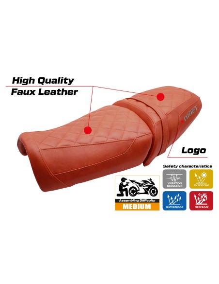 Funda de asiento compatible - BMW R12 NINE T 2025 - mod Ninette