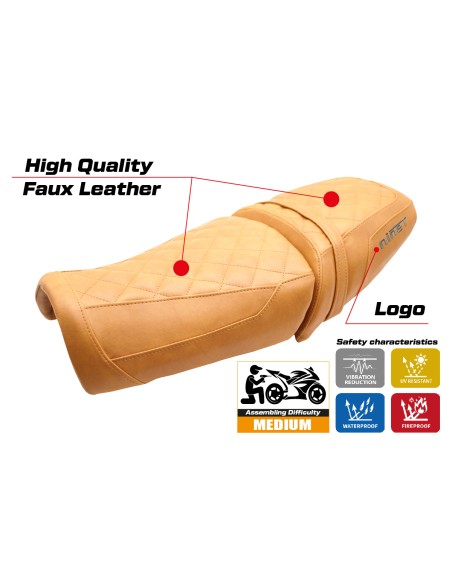 Seat cover compatible - BMW R12 NINE T 2025 - mod Ninette