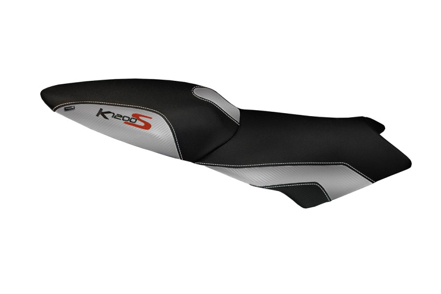 Rivestimento sella compatibile - BMW K 1200 S  2004 - 2008 - mod Lariano 2