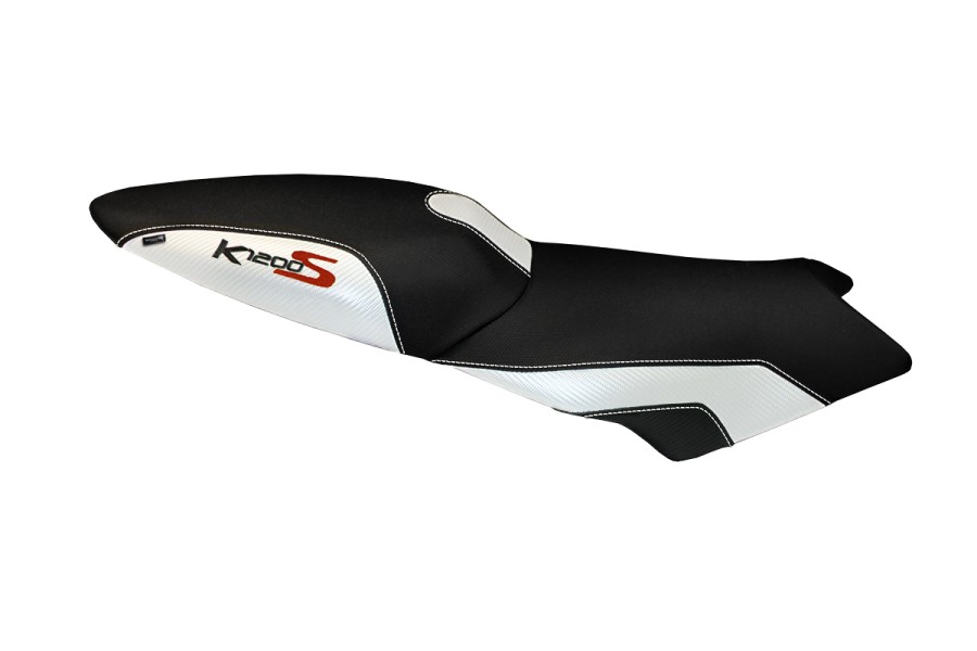 Housse de selle compatible - BMW K 1200 S 2004 - 2008 - mod Lariano 2