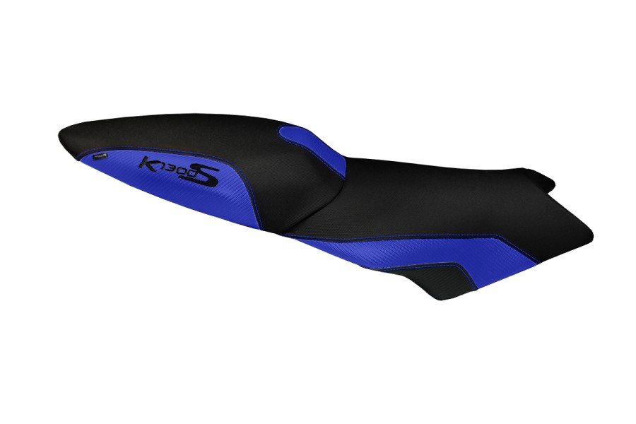 Housse de selle compatible - BMW K 1300 S 2009 - 2016 - mod Lariano 2