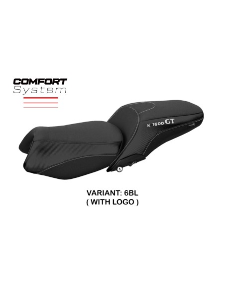 Housse de selle compatible BMW K 1600 GT (10-22) modèle Tropea Color comfort system