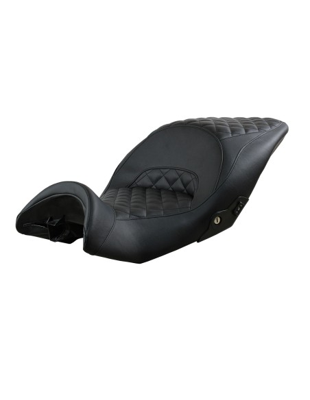 Housse de selle compatible - BMW K 1600 GTL 2010-2025 - mod Diamond Comfort System
