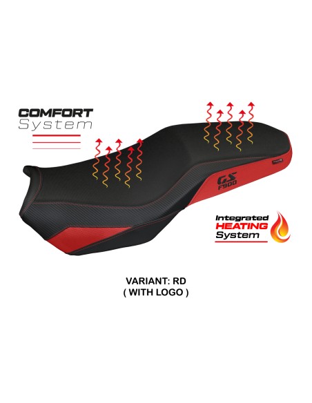 Housse de selle compatible - BMW F 900 GS Adventure 2025 - Mod Selb Heating Comfort System