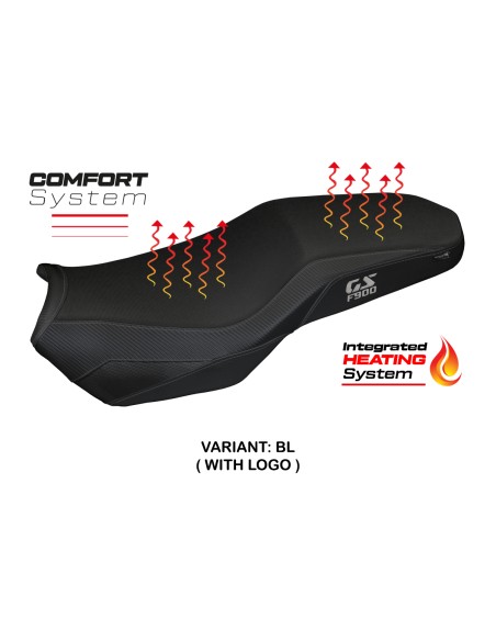 Funda de asiento compatible - BMW F 900 GS Adventure 2025 - Mod Selb Heating Comfort System