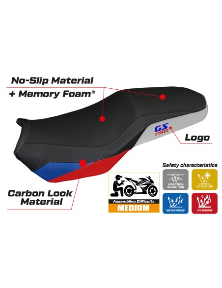 Sitzbezug kompatibel - BMW F 900 GS Adventure 2025 - Mod Selb Heating Comfort System