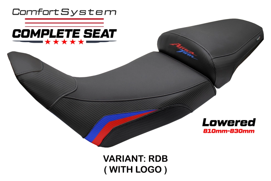 Sella completa compatibile - Honda Africa Twin 1100 2020-2026 - mod Asmara Comfort System - Ribassata