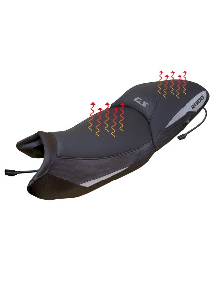Komplette Sitzbank kompatibel - BMW R 1300 GS 2023-2026 - mod Dorfen Heating Comfort System - Gesenkt