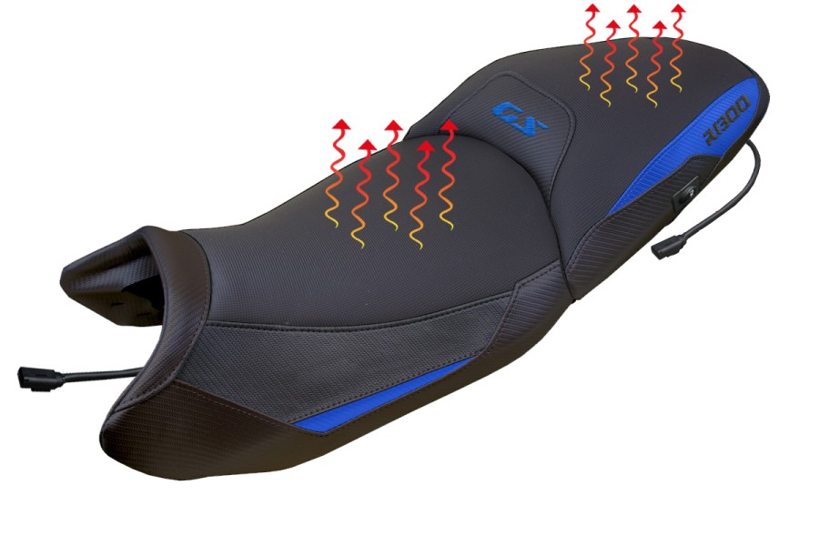 Komplette Sitzbank kompatibel - BMW R 1300 GS 2023-2026 - mod Dorfen Heating Comfort System - Erhöht