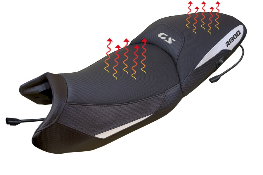 Asiento Completo compatible - BMW R 1300 GS 2023-2026 - mod Dorfen Heating Comfort System - Elevado