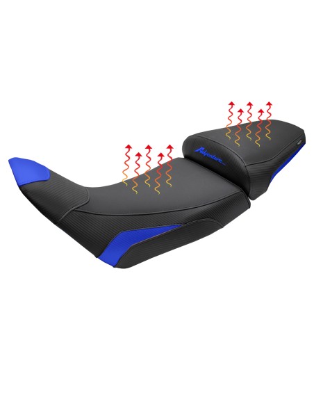 Sella completa compatibile - Honda Africa Twin 1100 2020-2026 - mod Asmara Heating Comfort System - Standard