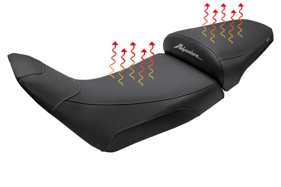 Asiento completo compatible - Honda Africa Twin 1100 2020-2026 - mod Asmara Heating Comfort System - Standard