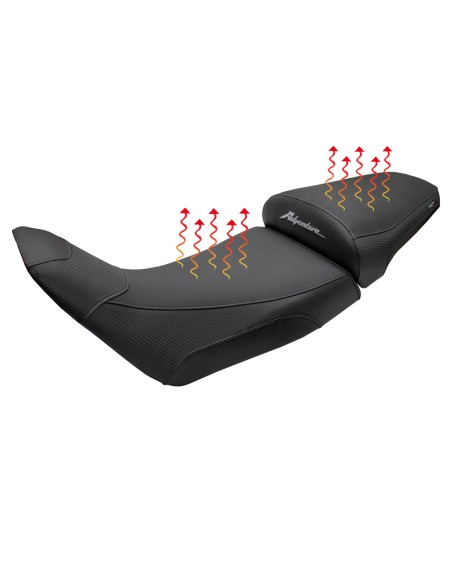 Selle complète compatible - Honda Africa Twin 1100 2020-2026 - mod Asmara Heating Comfort System - Standard