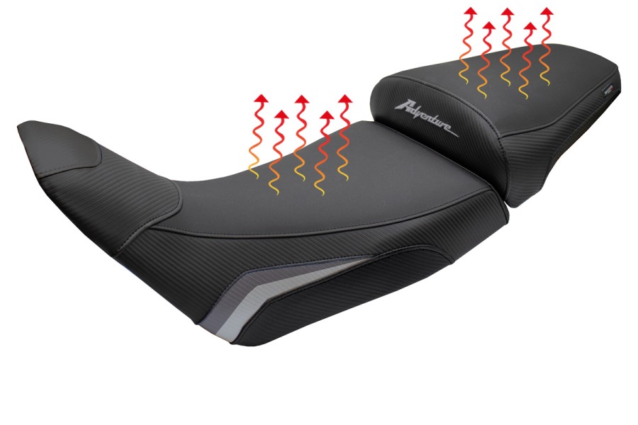 Sella completa compatibile - Honda Africa Twin 1100 2020-2026 - mod Asmara Heating Comfort System - Standard