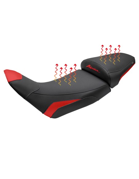 Complete seat compatible - Honda Africa Twin 1100 2020-2026 - mod Asmara Heating Comfort System - Standard