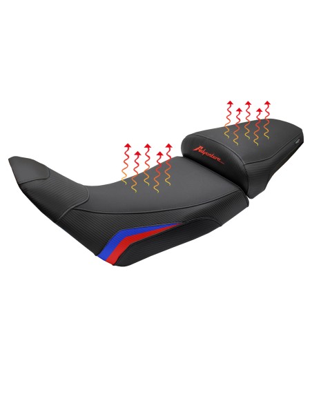 Complete seat compatible - Honda Africa Twin 1100 2020-2026 - mod Asmara Heating Comfort System - Standard