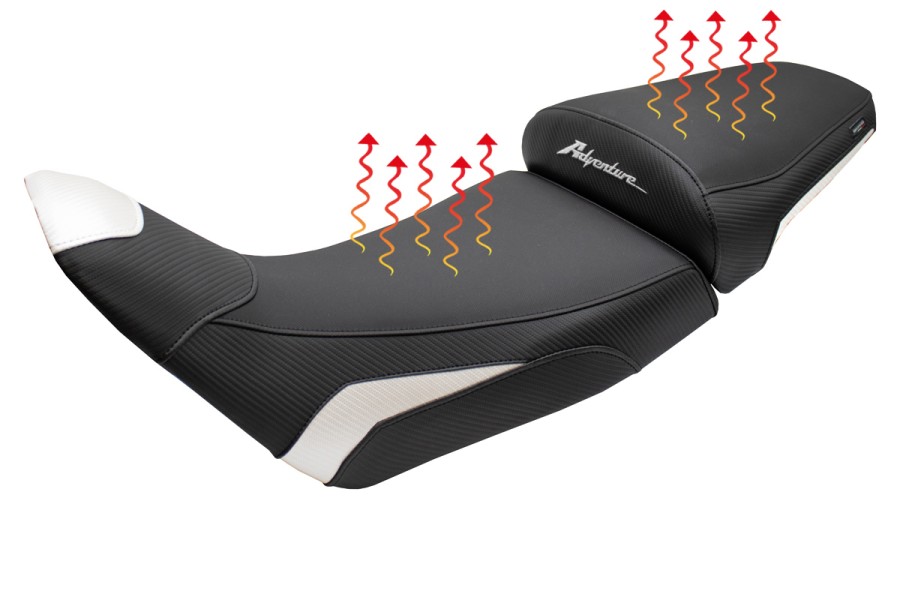 Komplette Sitzbank kompatibel - Honda Africa Twin 1100 2020-2026 - mod Asmara Heating Comfort System - Standard