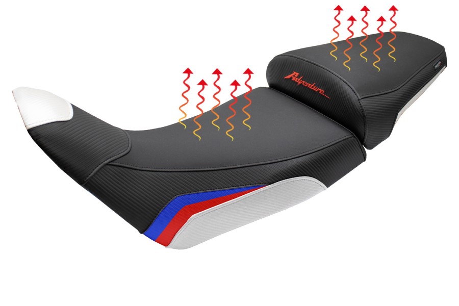 Komplette Sitzbank kompatibel - Honda Africa Twin 1100 2020-2026 - mod Asmara Heating Comfort System - Standard