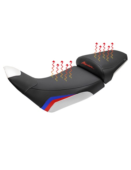 Asiento completo compatible - Honda Africa Twin 1100 2020-2026 - mod Asmara Heating Comfort System - Standard
