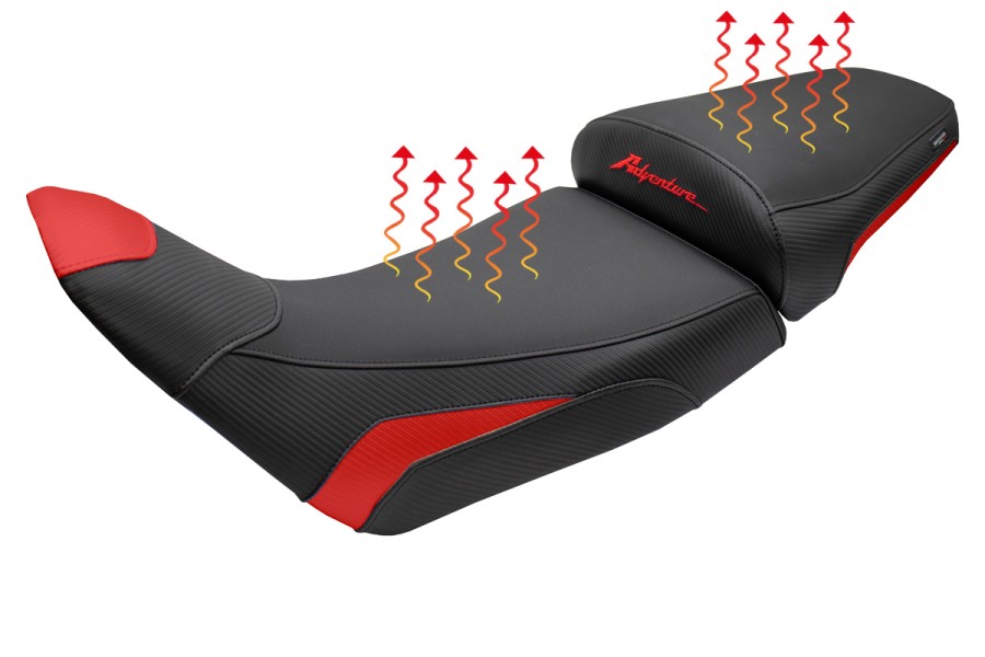 Komplette Sitzbank kompatibel - Honda Africa Twin 1100 2020-2026 - mod Asmara Heating Comfort System - Gesenkt