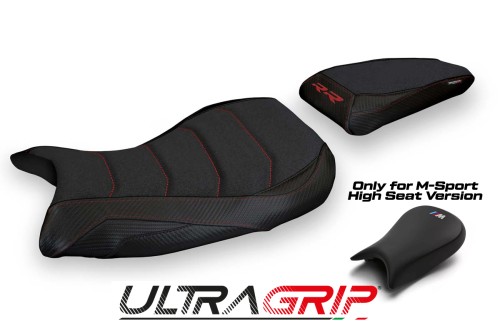 Funda de asiento compatible - BMW S 1000 RR M-Sport 2019-2025 - mod Edige 1 Ultragrip