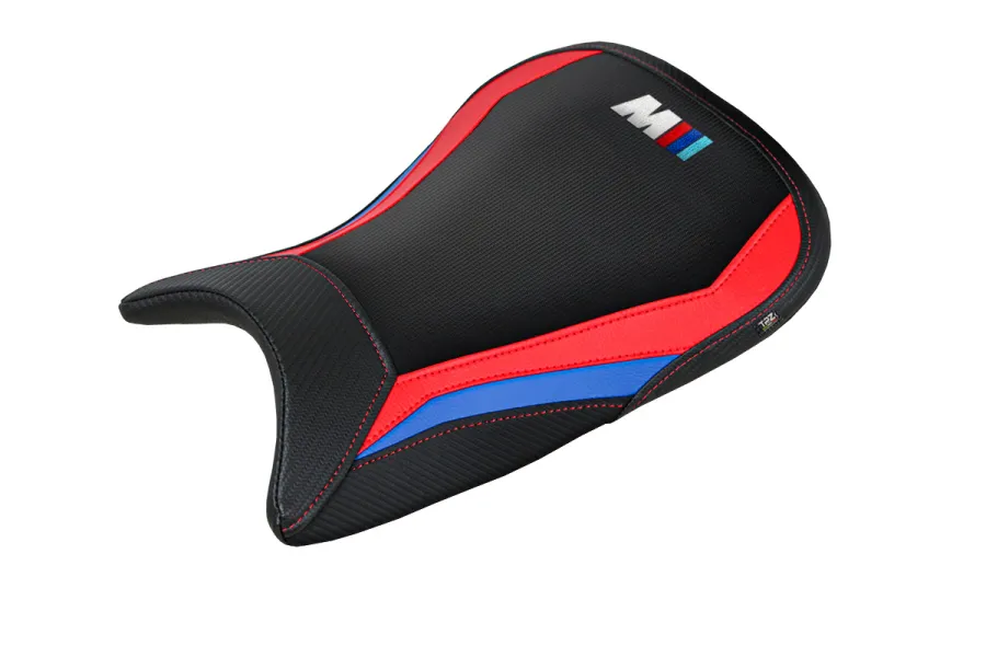 Housse de selle compatible - BMW M 1000 R 2022-2026 - mod Nerja Comfort System