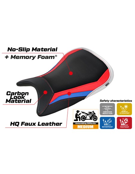 Sitzbezug kompatibel - BMW M 1000 RR 2021 - 2022 - mod Jena Comfort System
