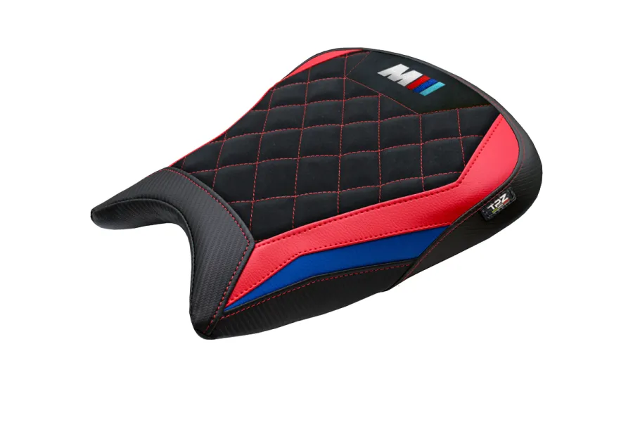 Housse de selle compatible - BMW M 1000 RR 2023-2026 - mod Melk Velvet Comfort System