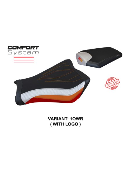 Seat cover compatible - Honda CBR 1000 RR 2012 - 2016 - mod Janela Comfort System