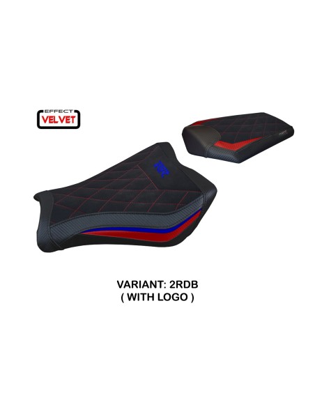 Housse de selle compatible - Honda CBR 1000 RR 2008-2011 - mod Janela Velvet