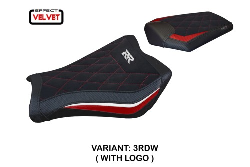 Rivestimento sella compatibile - Honda CBR 1000 RR 2008-2011 - mod Janela Velvet 2