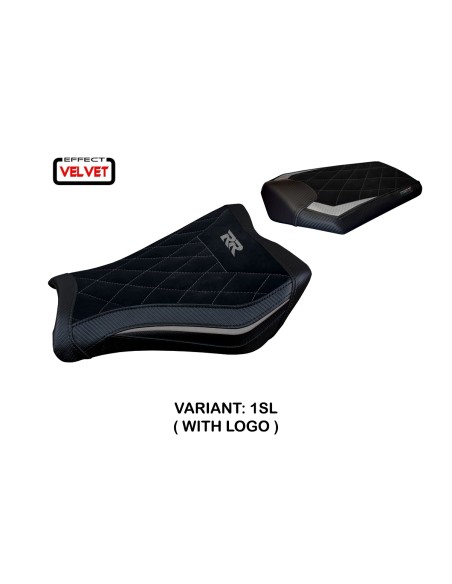 Funda de asiento compatible - Honda CBR 1000 RR 2008-2011 - mod Janela Velvet