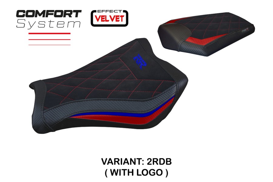 Rivestimento sella compatibile - Honda CBR 1000 RR 2008-2011 - mod Janela Velvet Comfort System