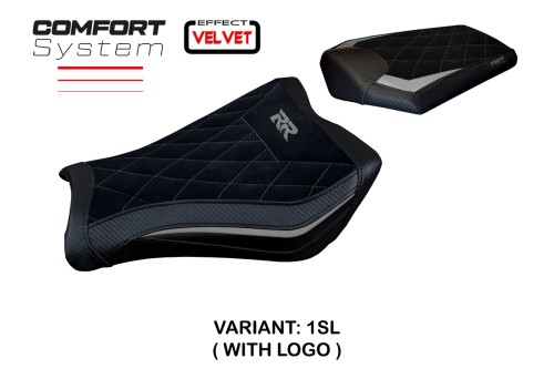 Funda de asiento compatible - Honda CBR 1000 RR 2008-2011 - mod Janela Velvet Comfort System 2