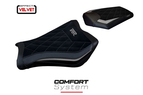 Funda de asiento compatible - Honda CBR 1000 RR 2008-2011 - mod Janela Velvet Comfort System